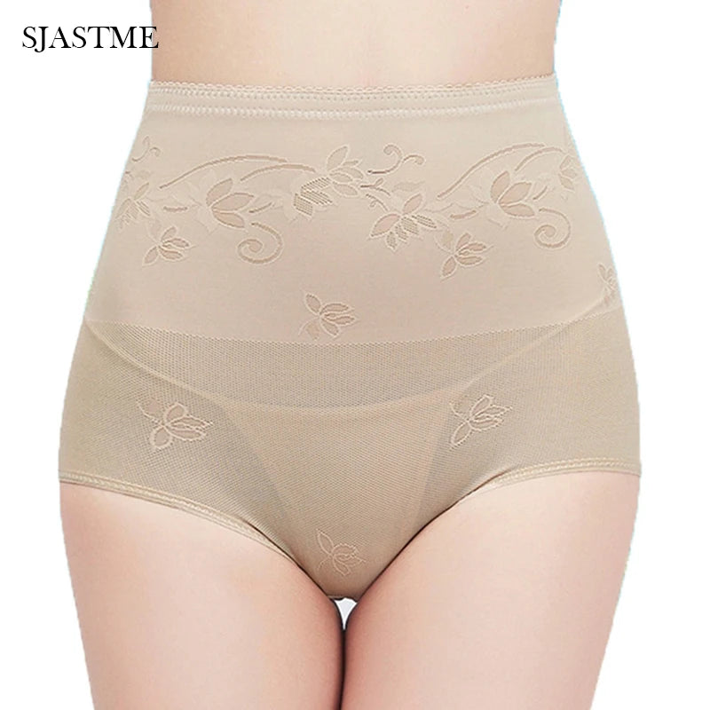 Sexy Slimming High Waist Underwear Women Shapewear Briefs Butt Lifter