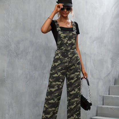 A.1 Damen-Street-t-Denim-Trägerhose (Jeans) Overall