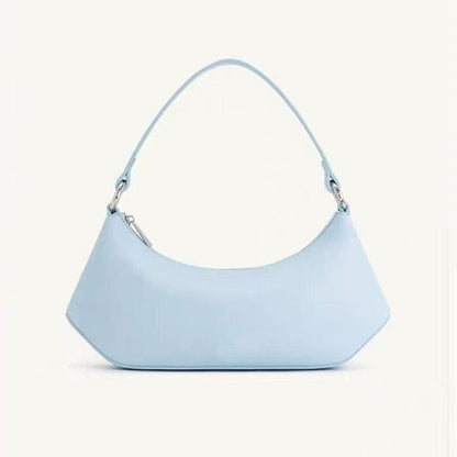Simple shoulder bag underarm bag, versatile handbag, soft leather