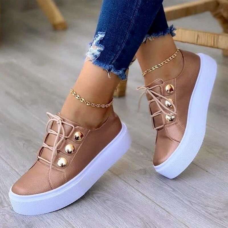 Leichte atmungsaktive Laufschuhe für Damen, lässige Vulkanisierte Schuhe für Frauen