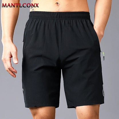 Neue schnell trocknende Jogging-Fitness-Shorts für Herren, Sommer-Sport-Laufshorts, leichte Unterteile, dünne, atmungsaktive Strandshorts für Herren