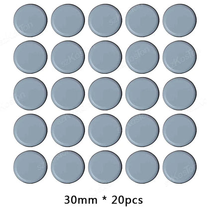 20PCS Möbelgleiter Stuhlbeinkappen Tischbein Block Anti-Kratz Einfaches Bewegen Schwerer Möbel Beinauflage Verdickte Umzugs-Pads