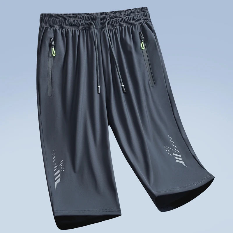 Neue schnell trocknende Jogging-Fitness-Shorts für Herren, Sommer-Sport-Laufshorts, leichte Unterteile, dünne, atmungsaktive Strandshorts für Herren