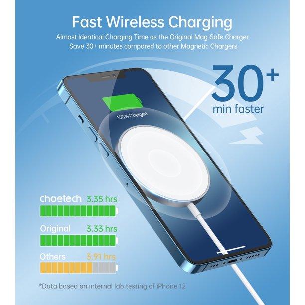 CHOETECH MagLeap Magnetic Wireless Charger &amp; Stand