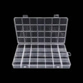 1pc Plastic 28-Grid Jewelry Storage Case, Removable Dividers For Craft Tiny Components