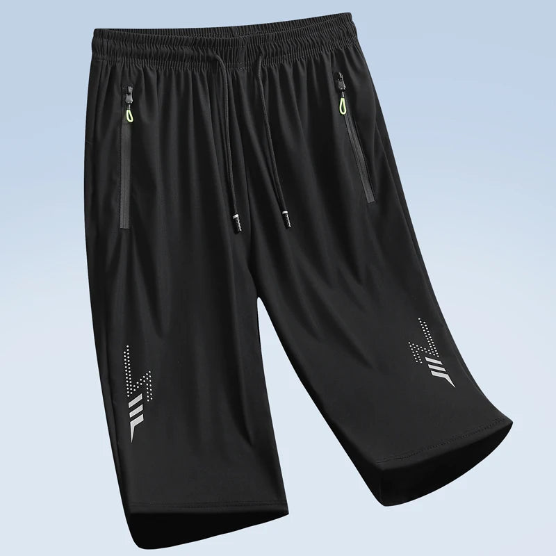 Neue schnell trocknende Jogging-Fitness-Shorts für Herren, Sommer-Sport-Laufshorts, leichte Unterteile, dünne, atmungsaktive Strandshorts für Herren
