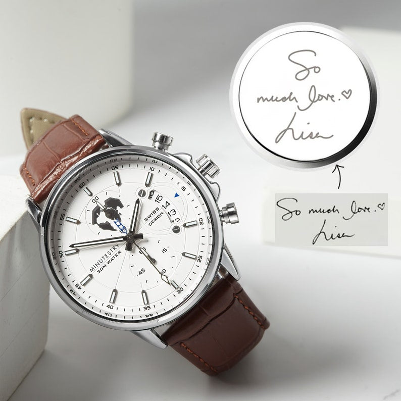 Handgeschriebene Geschenke für den Bräutigam, Bräutigam-Uhr, Hochzeitsuhr für den Bräutigam