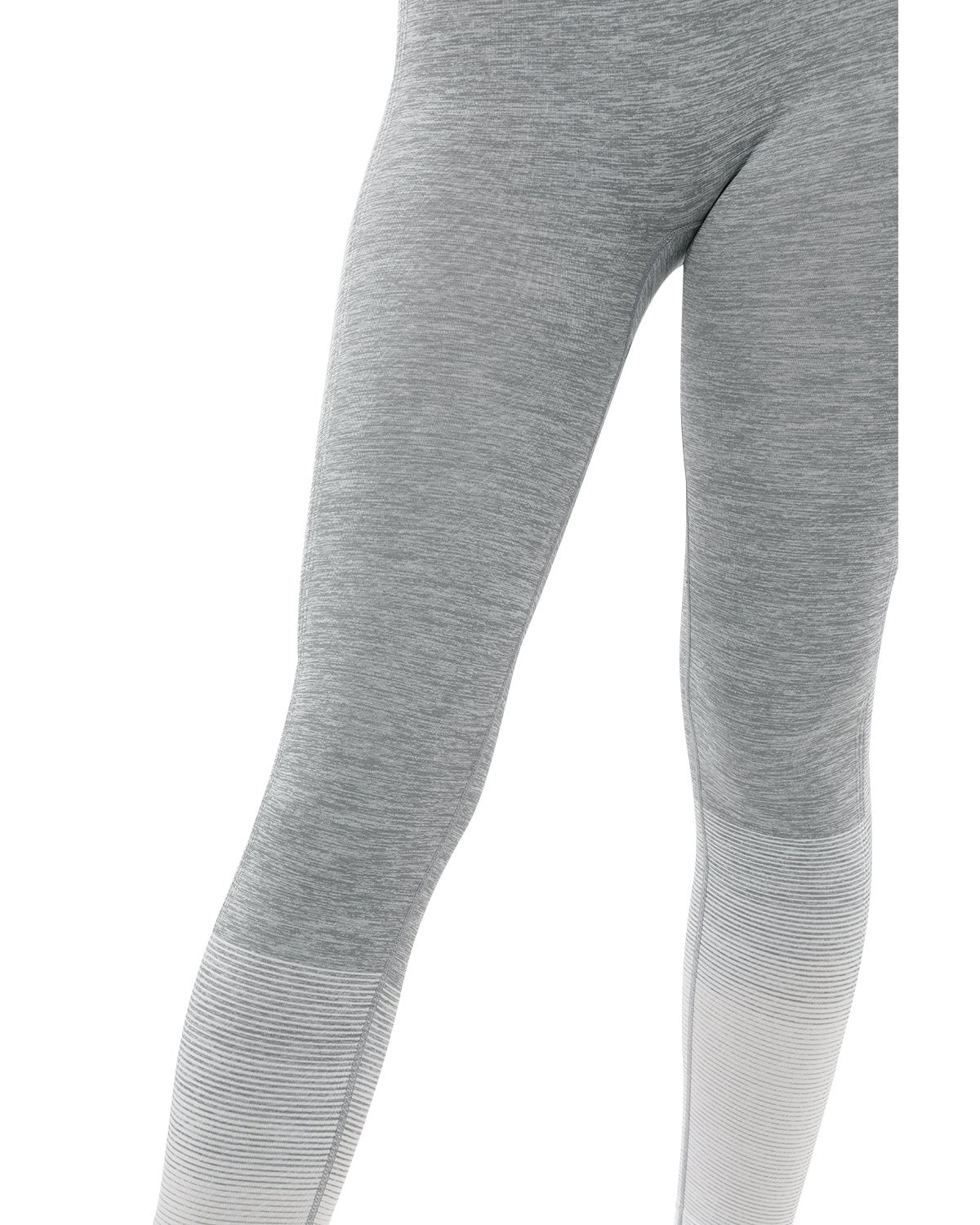 Bocana Seamless Leggings - Grey &amp; White