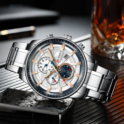 Uhren Herren Top Luxus Marke Wasserdicht Quarz Herrenuhren