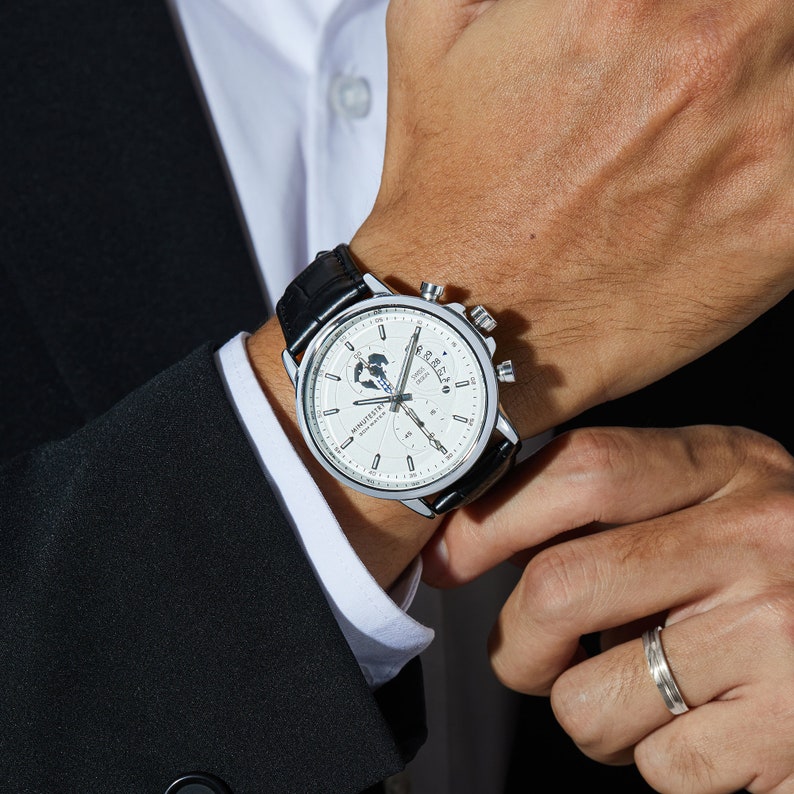 Handgeschriebene Geschenke für den Bräutigam, Bräutigam-Uhr, Hochzeitsuhr für den Bräutigam