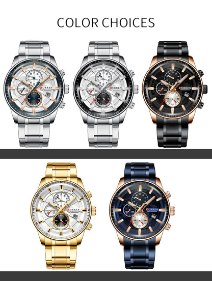 Uhren Herren Top Luxus Marke Wasserdicht Quarz Herrenuhren