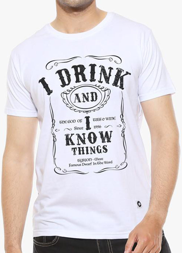 I Drink and I know Things - White Men&