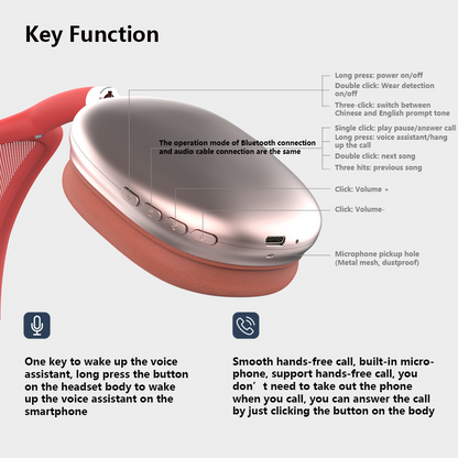 Kabellose Sport-Bluetooth-Kopfhörer mit In-Ear-Erkennung