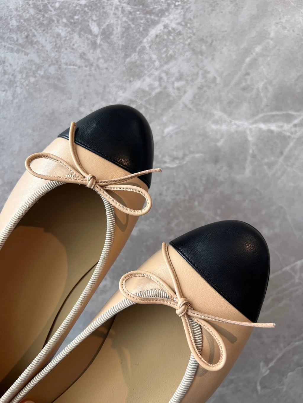 Luxury Brand Women's Hiking Shoes Low-heel Shoes Casual Bow-Detail Outdoor Materials Sheepskin Minimalist Versatile Dance Shoes