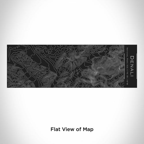 Denali National Park Engraved Topographic Map Insulated Cup in Matte