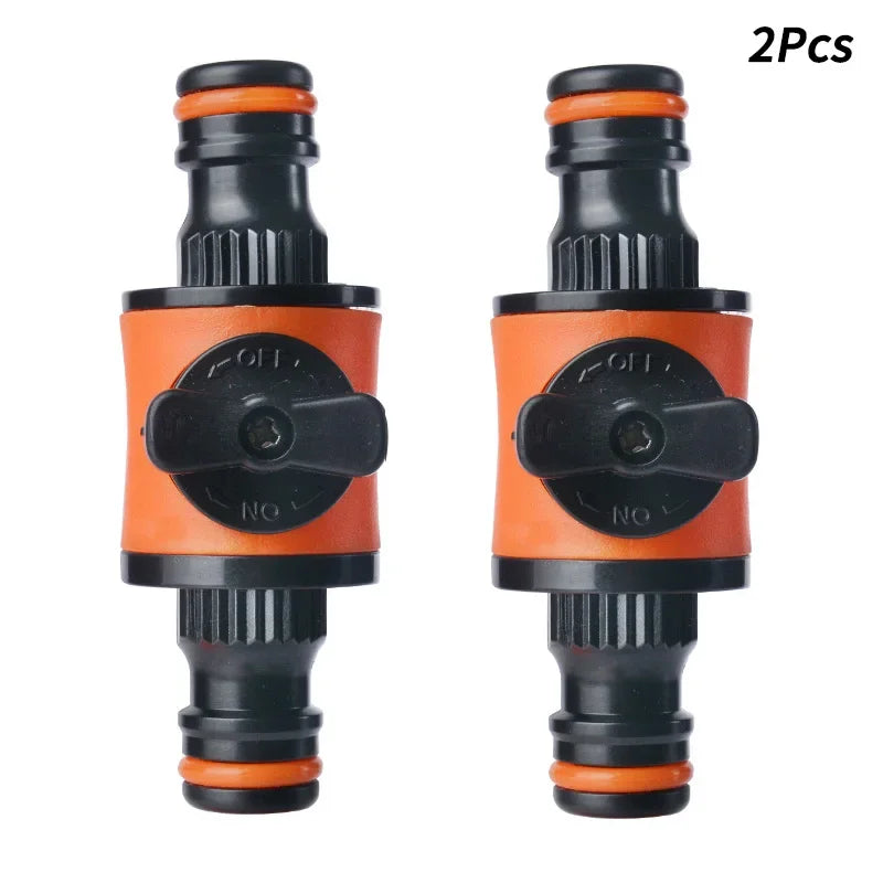 Garden Hose Pipe Tap Shut Off Valve Fitting Connector Pipe Coupler Stop Water Connection Repair Joint Irrigation System Adap