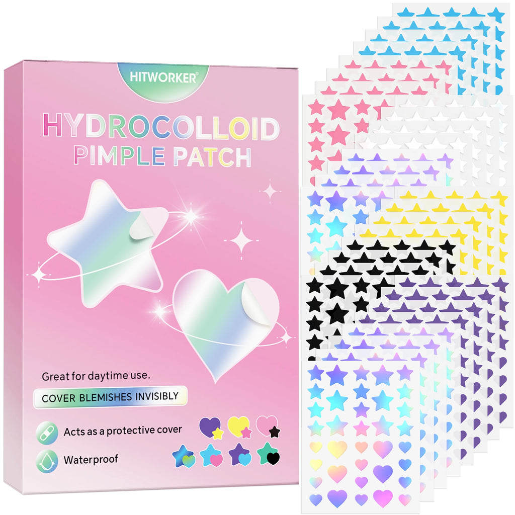 1008/504 pieces/box of acne patches, non irritating acne stickers, high-quality salicylic acid and tea tree oil acne patches