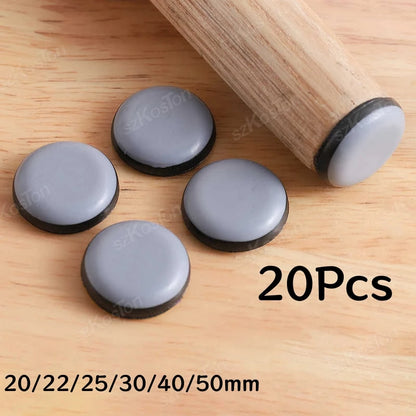 20PCS Möbelgleiter Stuhlbeinkappen Tischbein Block Anti-Kratz Einfaches Bewegen Schwerer Möbel Beinauflage Verdickte Umzugs-Pads