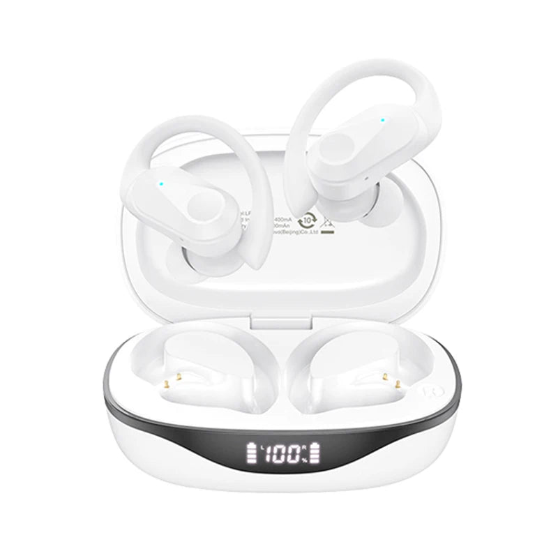 Wahl AOC Sport-Headset Kabelloses Bluetooth 6.0 Kopfhörer Wasserdichtes LED-Batterieanzeige Gaming Low Latency Kopfhörer LP75