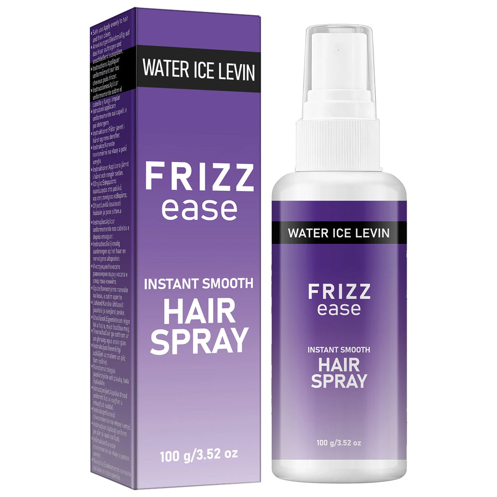 Water Ice Levin Frizz Ease Smooth Hair Spray 100g Collagen Bee Venom Hydrating Anti Frizz Flexible Hair Care Mist
