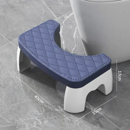 Universal Squatty Potty Toilet Stool - Waterproof Foot Stool for Adults, Kids, Seniors &amp; Pregnancy Support