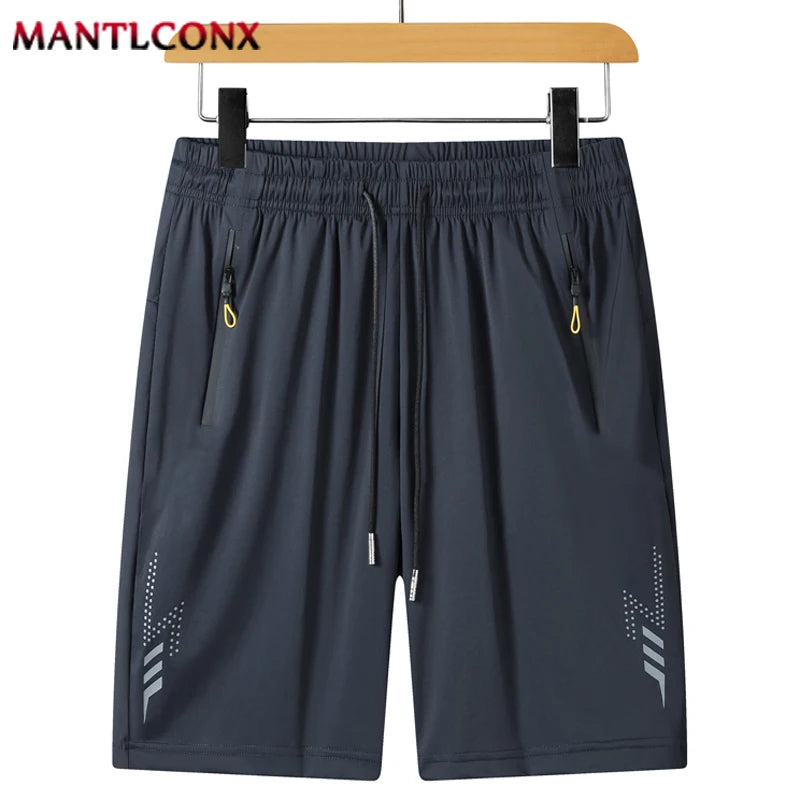 Neue schnell trocknende Jogging-Fitness-Shorts für Herren, Sommer-Sport-Laufshorts, leichte Unterteile, dünne, atmungsaktive Strandshorts für Herren