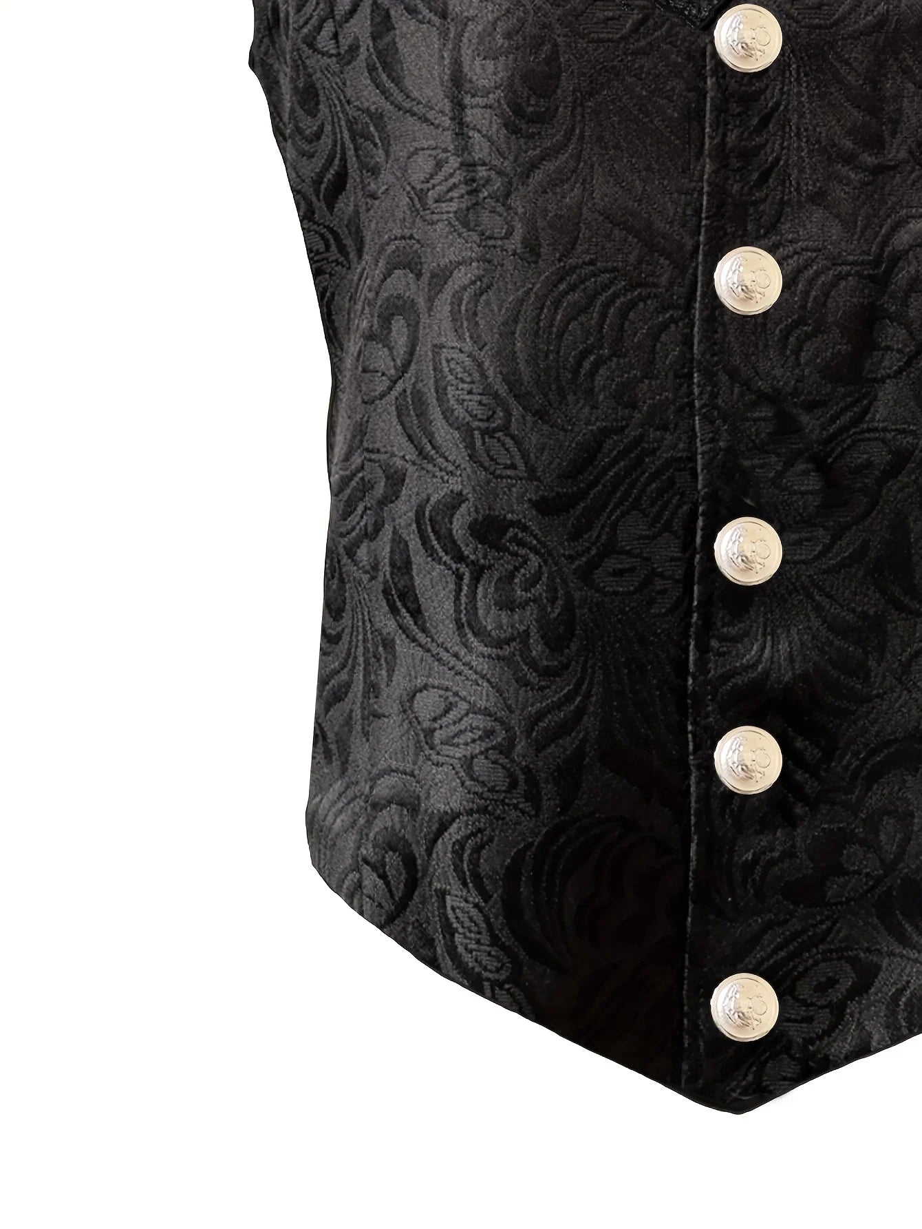 2026 Men's vest retro jacquard vest British style business casual top American style shoulder