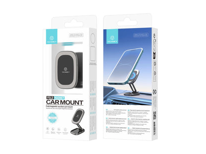 Techancy Suporte Magnético Dobrável Para Telemóvel Para Automóvel
