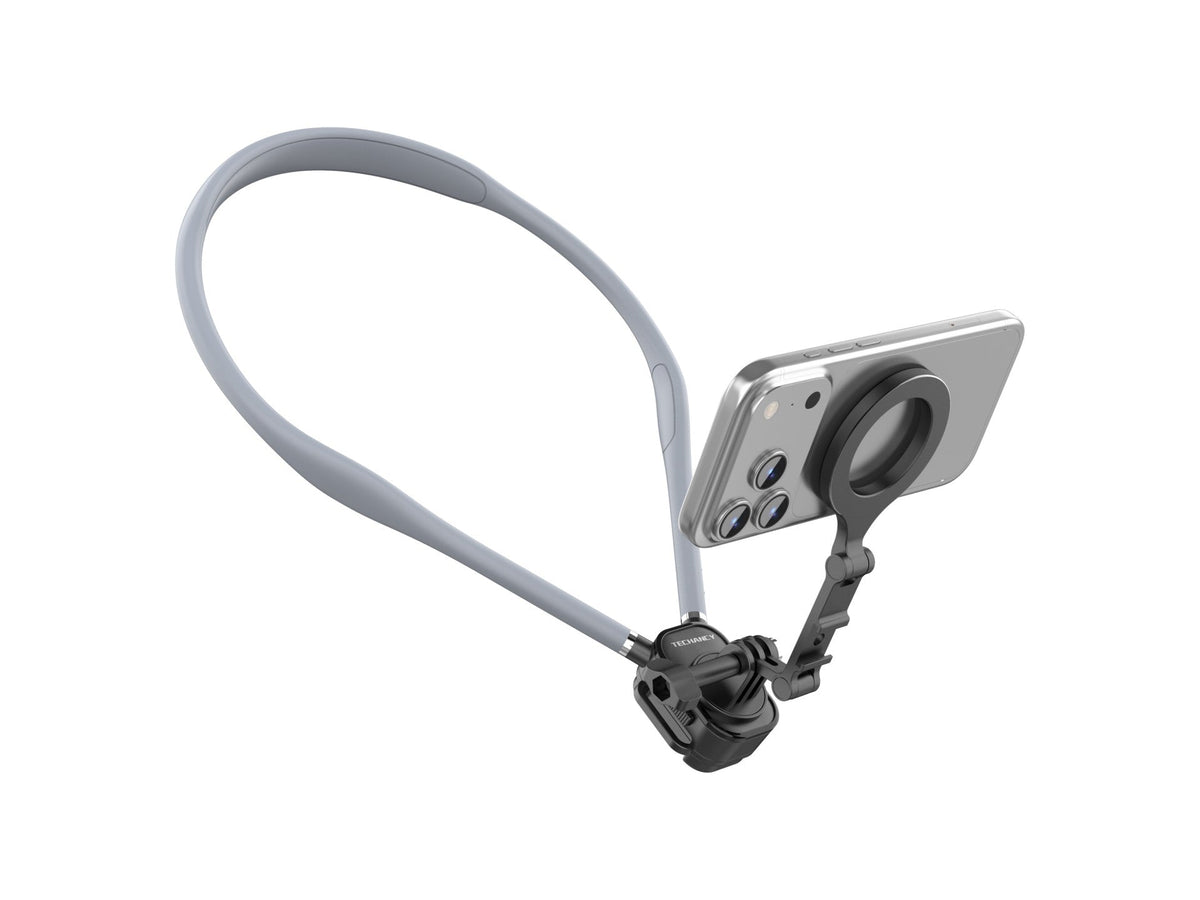 Techancy Suporte Magnetico de Pescoco TI2347 para Telemovel e Camara,