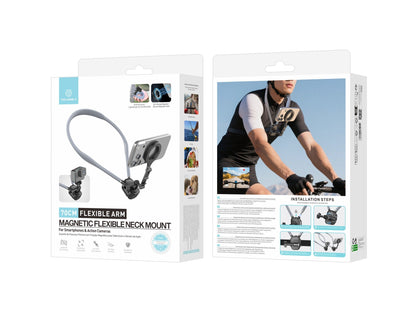 Techancy Suporte Magnetico de Pescoco TI2347 para Telemovel e Camara,