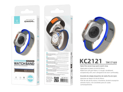 Techancy Faixa Desportiva Preta KC2121, Compatível Com Apple Watch
