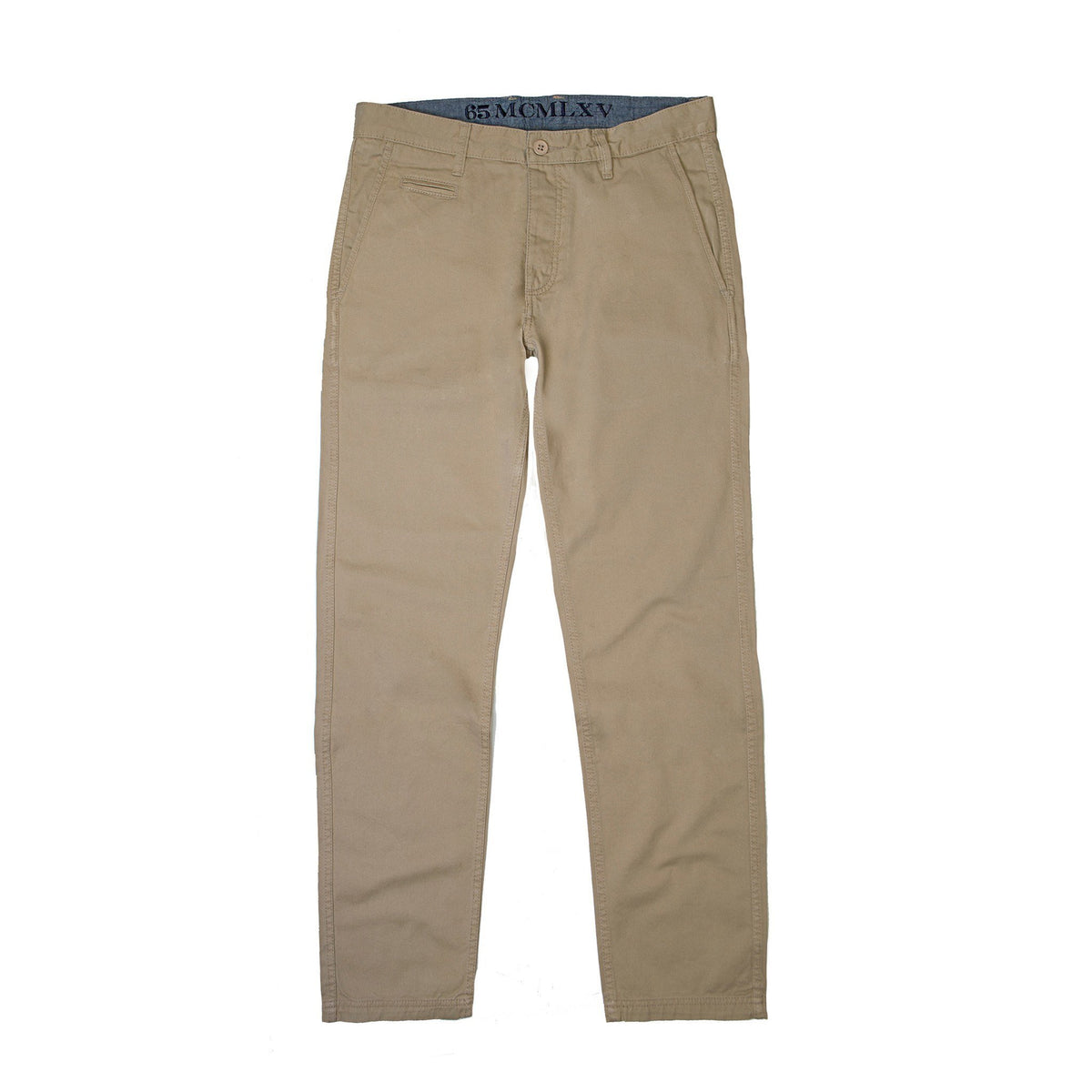 65 MCMLXV Herren Khaki Chinohose