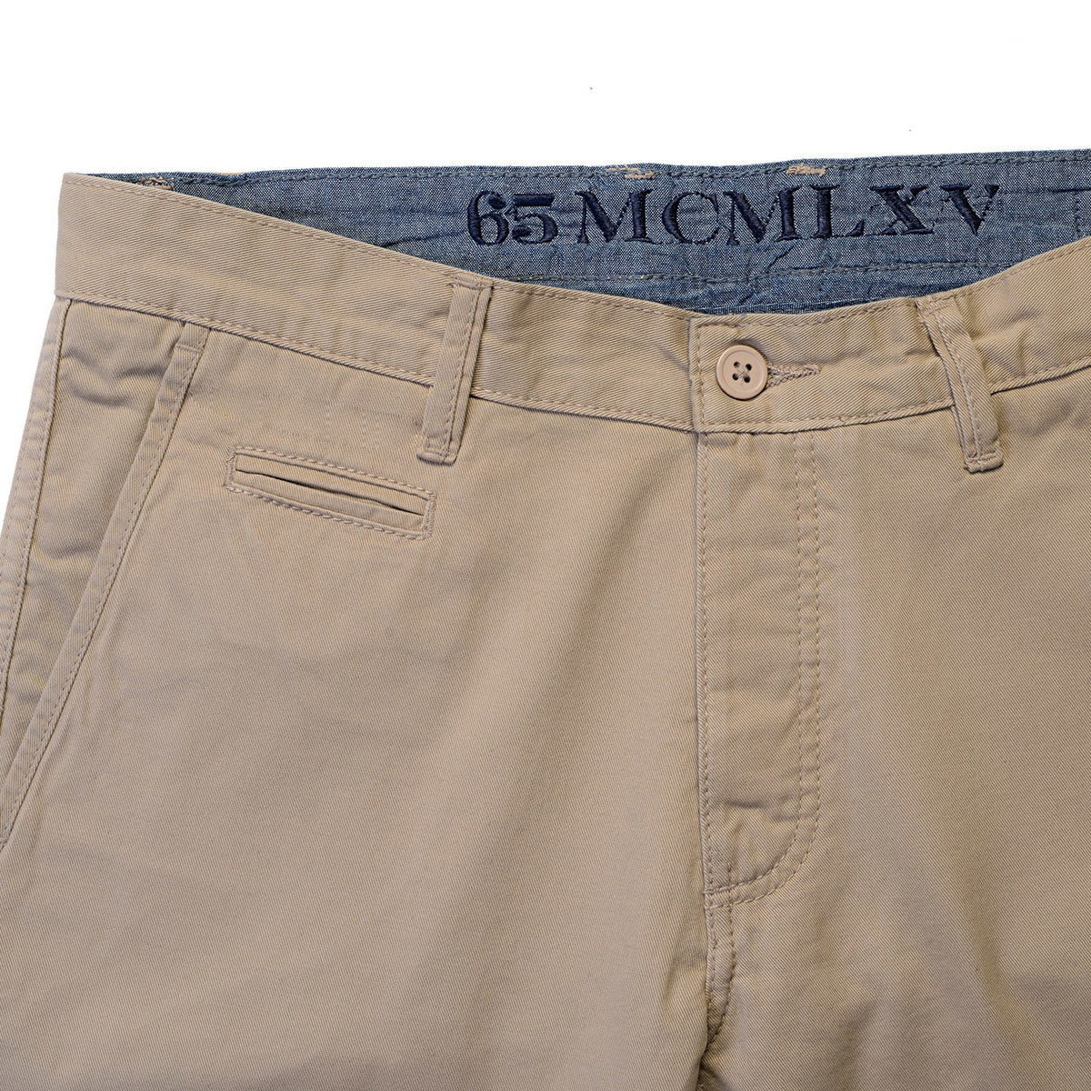 65 MCMLXV Herren Khaki Chinohose
