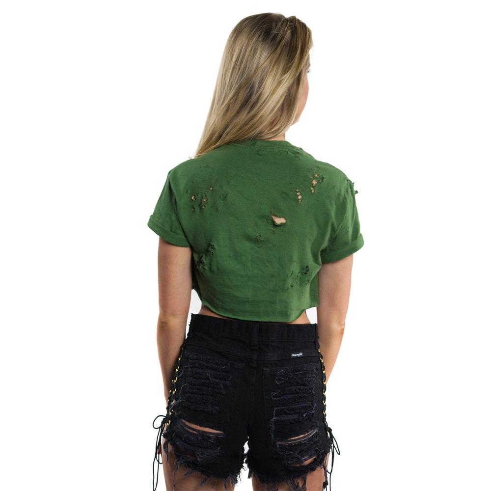Bandage Shorts Damen Baumwollshorts Sommerhose Mode Sexy Jeans