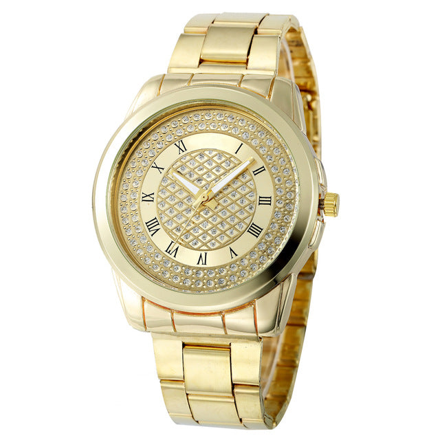 masculino Geneva Famous Gold