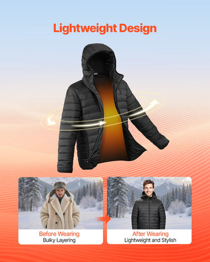 Beheizbare Damenjacke mit 7,4V Akku, Softshell, elektrisch beheizbar