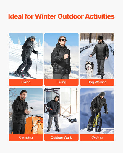 Beheizbare Damenjacke mit 7,4V Akku, Softshell, elektrisch beheizbar